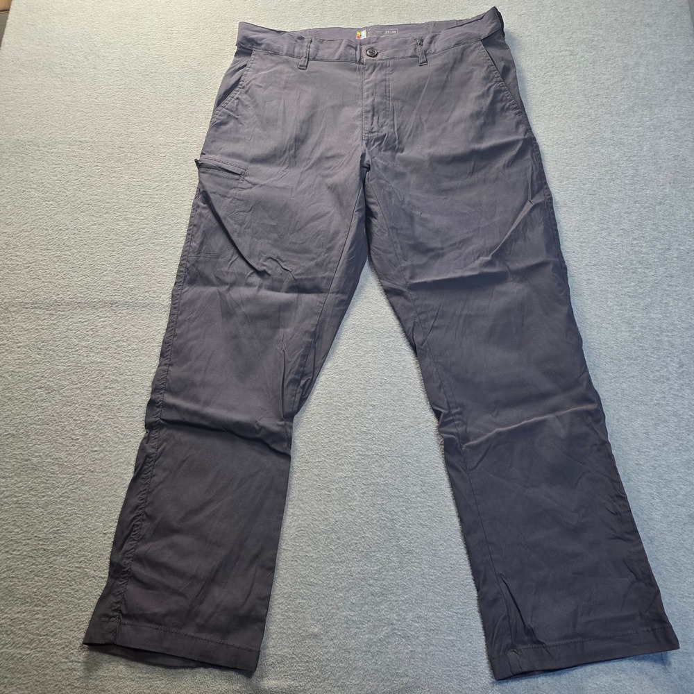 Hiking Pants Mens‎ 34x30 Navy Outdoor Straight Leg Casual Utility Travel Style